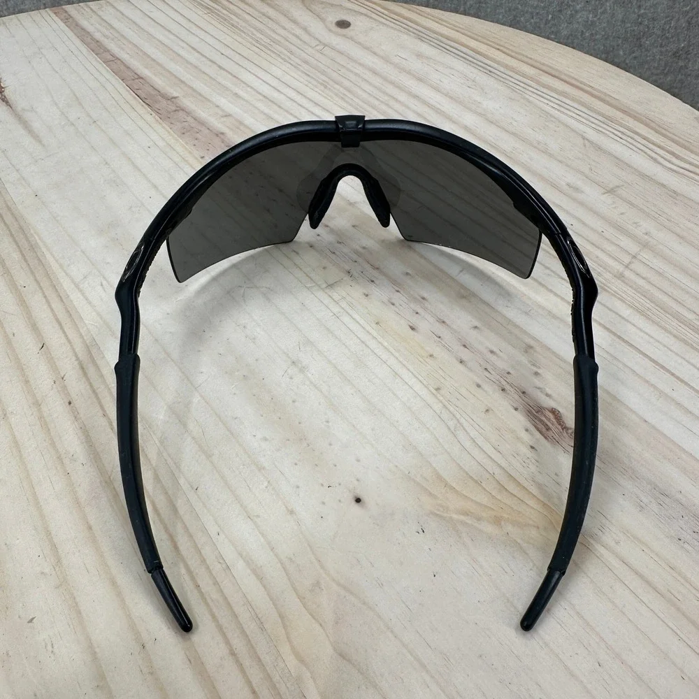 RARE Oakley SI Ballistic M Frame 1.0 Sunglasses OS Black Original Shield Wrap